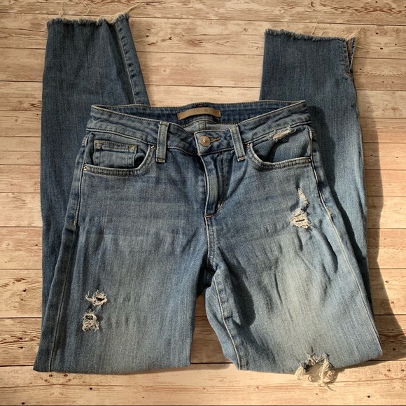 Joe’s Jeans Distressed Midrise Straight Ankle Jean - Picture 3 of 15